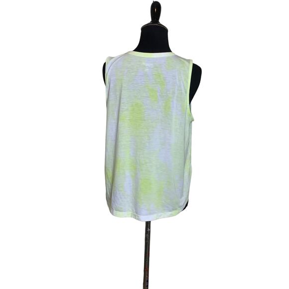 Old Navy active tied dye yellow muscle top size Medium - Picture 10 of 10